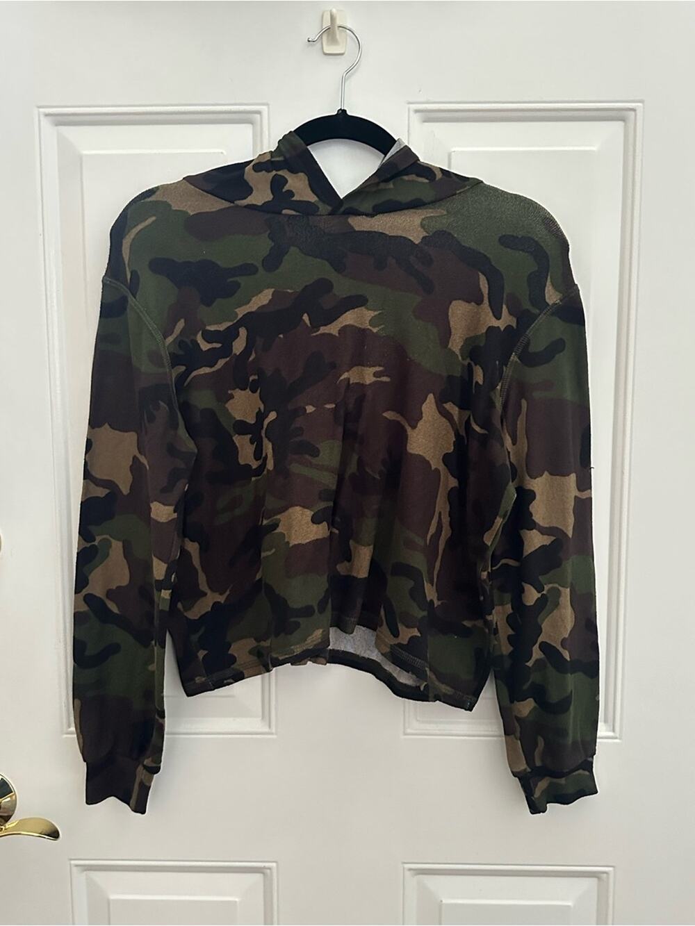Aqua Camouflage Pullover - Green/Brown